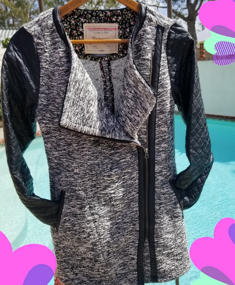 Anthropologie Cartonnier Boucle SweaterJacket - Picture 3 of 8